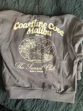 Grayson Mini Coastline Cove Malibu Hooded Sweatshirt -